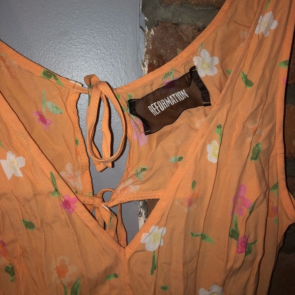 Reformation Open Back High-Low Dress - Picture 3 of 3